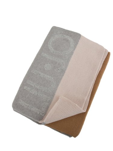 Женский шарф LIU JO SCIARPA C/BLOCK STRASS BEIGE
