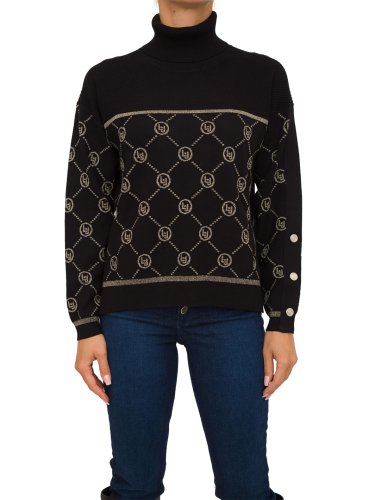 Женский свитер LIU JO MAGLIA CHIUSA M/L NERO