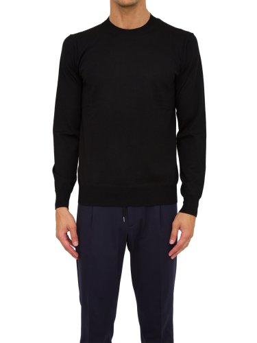 Мужской свитер PAOLO PECORA Maglia Girocollo NERO