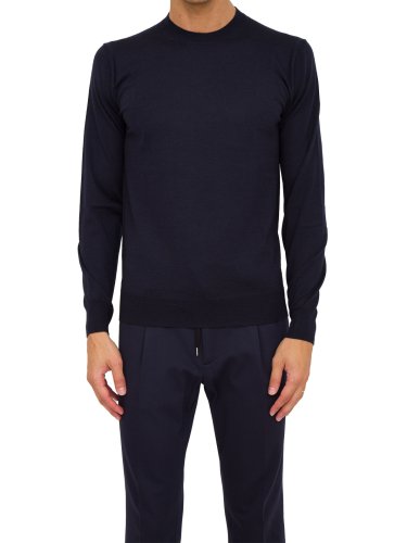 Чоловічий светр PAOLO PECORA Maglia Girocollo BLU