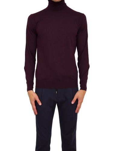 Чоловічий светр PAOLO PECORA Maglia Lupetto BORDEAUX