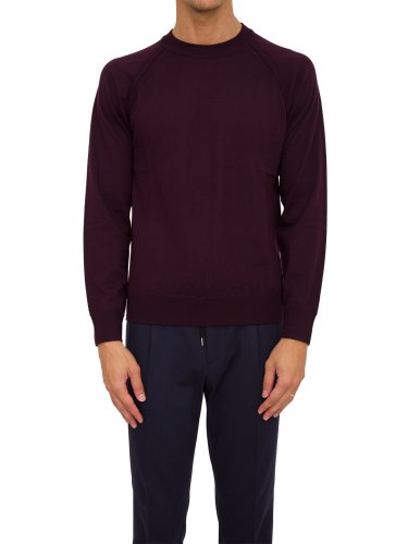 Чоловічий светр PAOLO PECORA Maglia Girocollo BORDEAUX