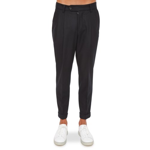 Чоловічі повсякденні брюки HUGO BOSS Trousers NERO