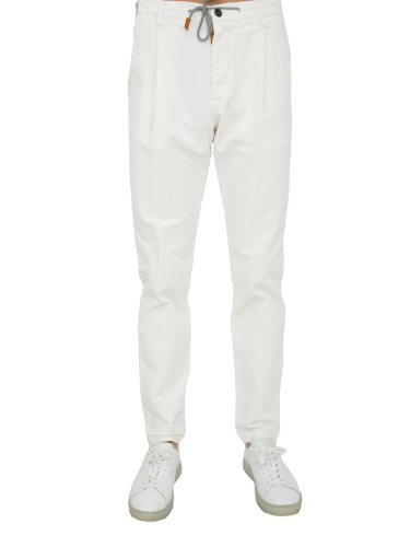 Чоловічі повсякденні штани ELEVENTY JOGGER PANTS BIANCO
