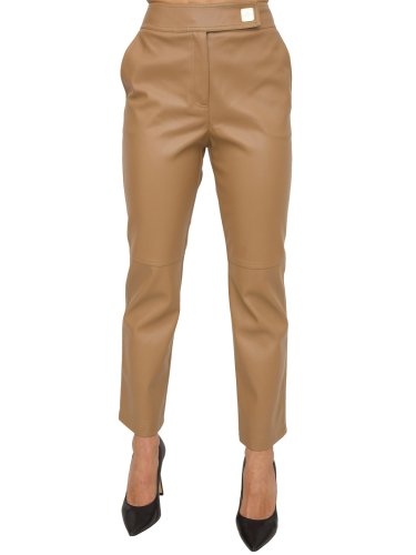 Женские повседневные брюки NENETTE PANT CHINO ECOPELLE PESANTE CAMMELLO