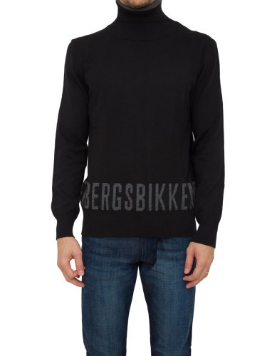 Чоловічий светр BIKKEMBERGS MAGLIA NERO
