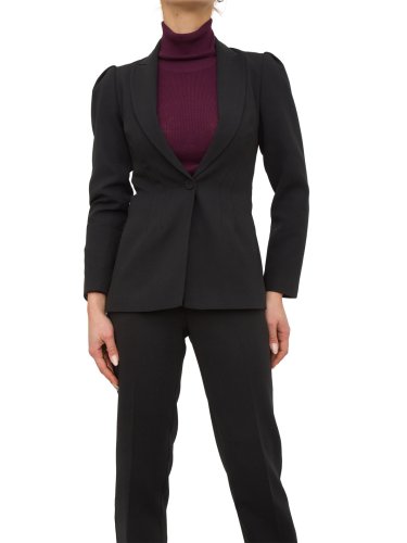 Женский пиджак NENETTE GIACCA MODA CREPE FLUIDO NERO