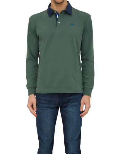 Чоловіче поло LA MARTINA MAN POLO HEAVY JERSEY VERDE