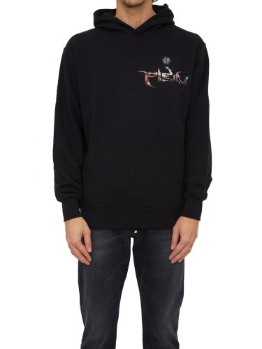 Чоловіча толстовка PHILIPP PLEIN HOODIE SWEATSHIRT NERO