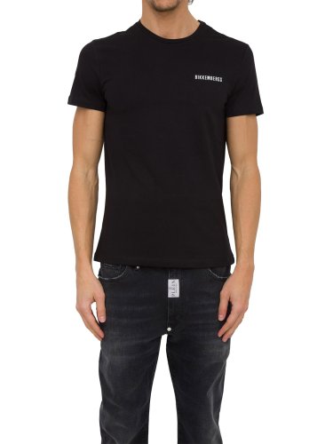 Чоловіча футболка BIKKEMBERGS T-SHIRT NERO