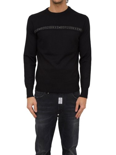 Мужской свитер BIKKEMBERGS  MAGLIA NERO