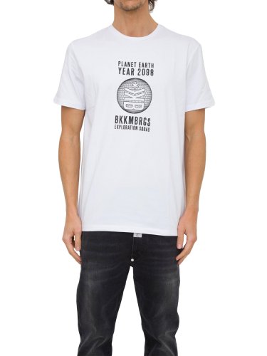 Чоловіча футболка BIKKEMBERGS T-SHIRT BIANCO
