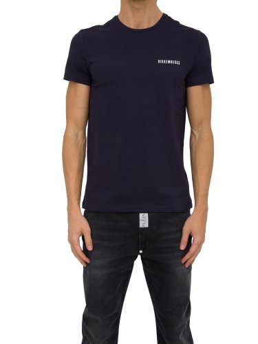 Чоловіча футболка BIKKEMBERGS T-SHIRT BLU
