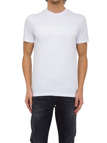 Чоловіча футболка BIKKEMBERGS T-SHIRT BIANCO