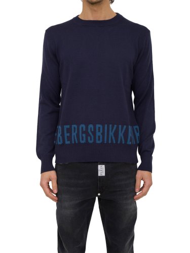 Чоловічий светр BIKKEMBERGS MAGLIA BLU