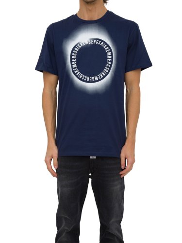 Чоловіча футболка BIKKEMBERGS T-SHIRT BLU