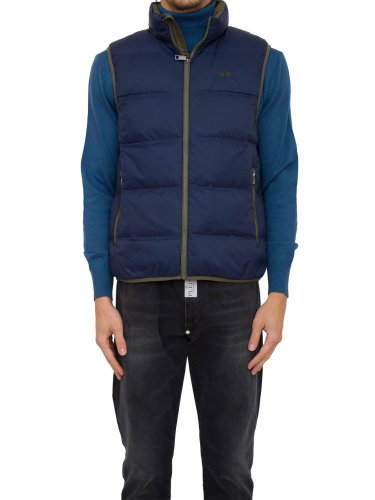 Мужская жилет LA MARTINA MAN VEST OUTDOOR NYLON BLU