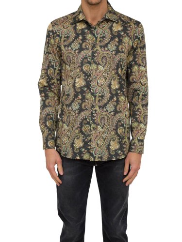 Мужская рубашка с длинным рукавом ETRO CAMICIA ROMA FANTASIA