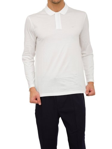 Чоловіче поло EMPORIO ARMANI SB - JERSEYWEAR BIANCO