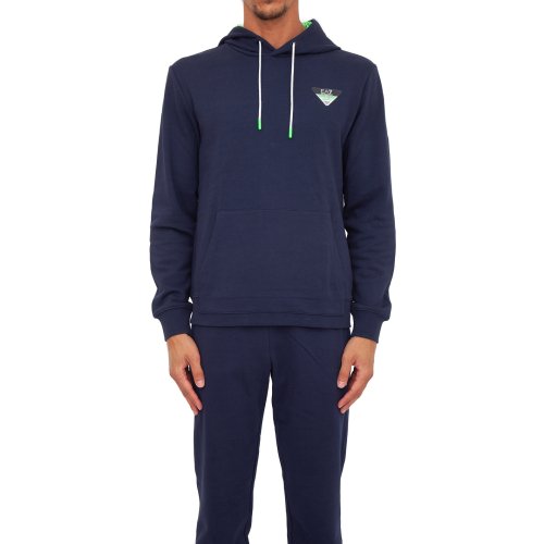 Чоловіча толстовка EA7 EMPORIO ARMANI SWEATSHIRT BLU
