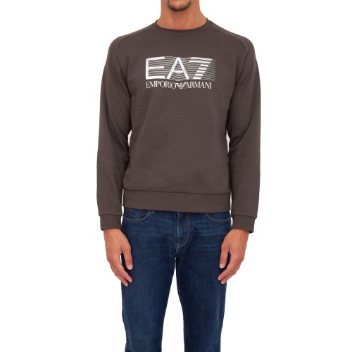 Мужская толстовка EA7 EMPORIO ARMANI SWEATSHIRT VERDE