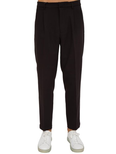Мужские повседневные брюки EMPORIO ARMANI SD - TROUSERS NERO
