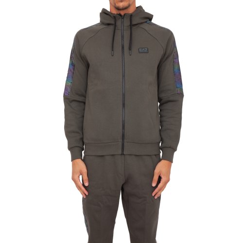Мужская толстовка EA7 EMPORIO ARMANI SWEATSHIRT VERDE