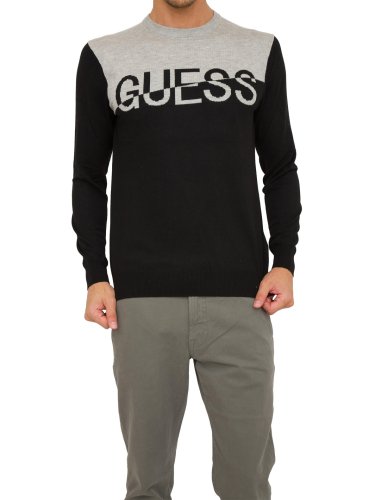 Мужской свитер  GUESS JEANS MAGLIA NERO