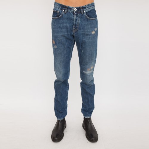 Мужские джинсы ELEVENTY PANTALONE BLU DENIM
