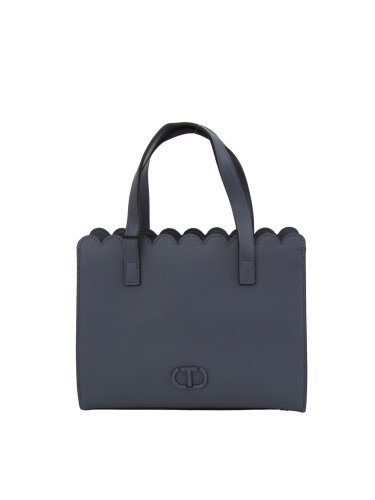 Жіноча сумка з ручками TWIN-SET SHOPPER PICCOLA BLU