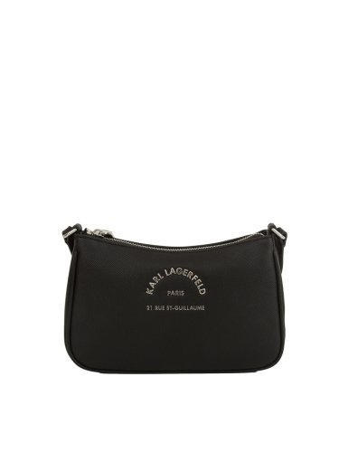 Жіноча сумка з ручками K.LAGERFELD rsg metal sm zip cb NERO