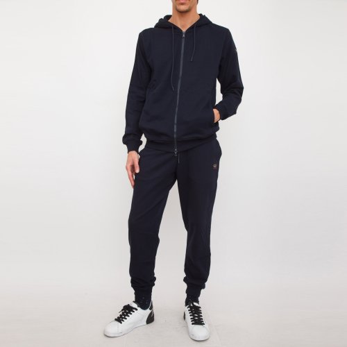Мужской спортивный костюм PAUL&SHARK TUTA BASE COTONE BLU