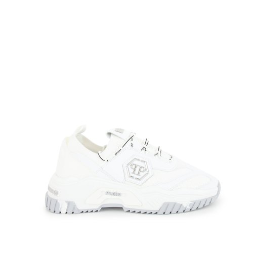 Мужские кроссовки PHILIPP PLEIN TRAINER SNEAKERS PREDATOR BIANCO
