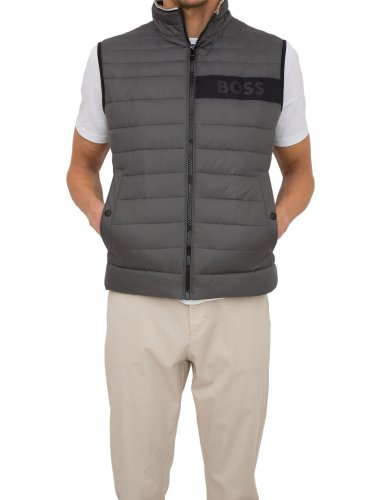 Чоловічий жилет BOSS Outerwear GRIGIO