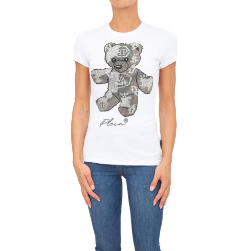Женская футболка PHILIPP PLEIN T-shirt Sexy Pure BIANCO
