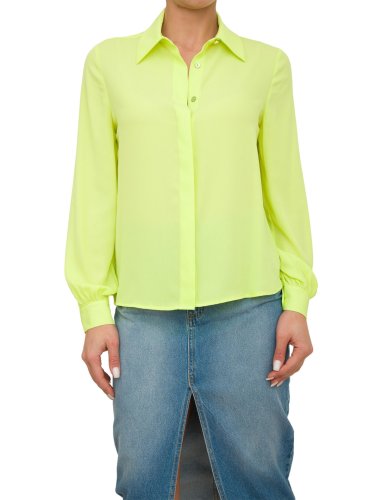 Жіноча сорочка з довгим рукавом FRACOMINA SHIRT VERDE