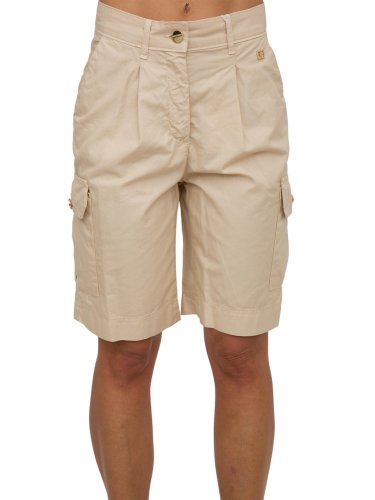 Жіночі шорти FRACOMINA SHORTS BEIGE