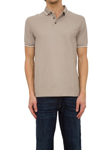 Мужское поло EMPORIO ARMANI POLO SHIRT TAUPE