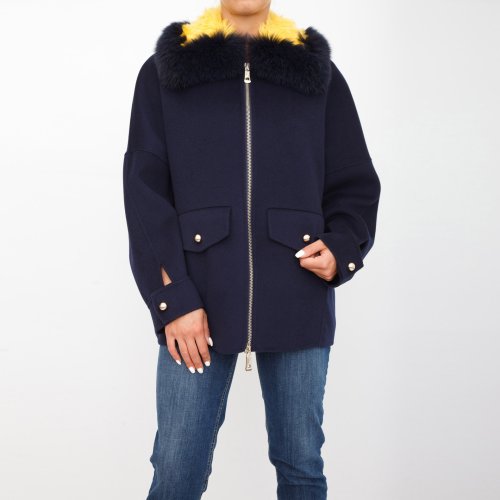 Жіноча зимова куртка ERMANNO ermanno scervino GIACCONE BLU