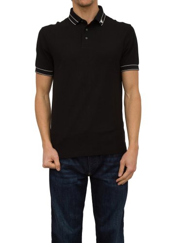 Мужское поло EMPORIO ARMANI POLO SHIRT NERO