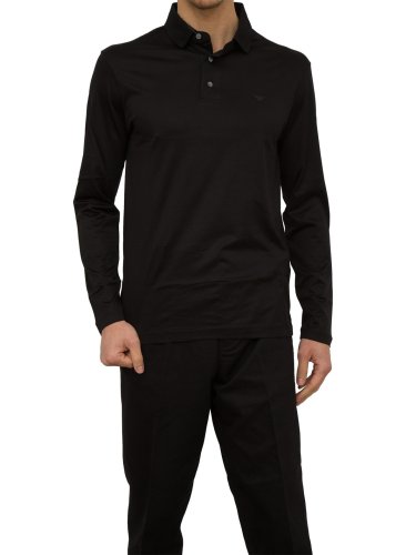 Мужское поло EMPORIO ARMANI POLO SHIRT NERO