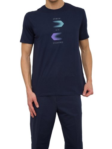 Чоловіча футболка  ARMANI EXCHANGE T-SHIRT BLU