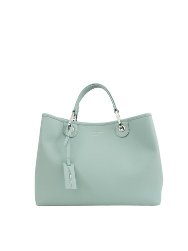 Женская сумка с ручками EMPORIO ARMANI SHOPPING BAG ACQUAMARINA