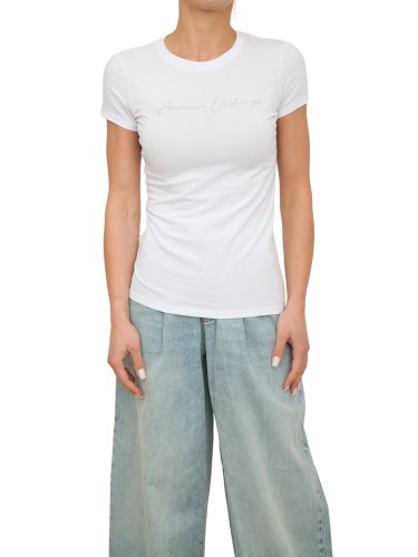 Жіноча футболка  ARMANI EXCHANGE T-SHIRT BIANCO