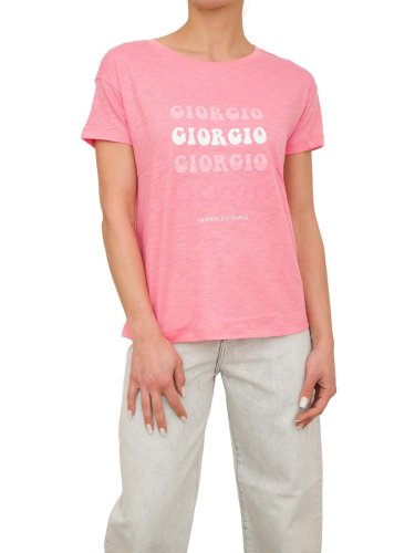 Жіноча футболка  ARMANI EXCHANGE T-SHIRT ROSA