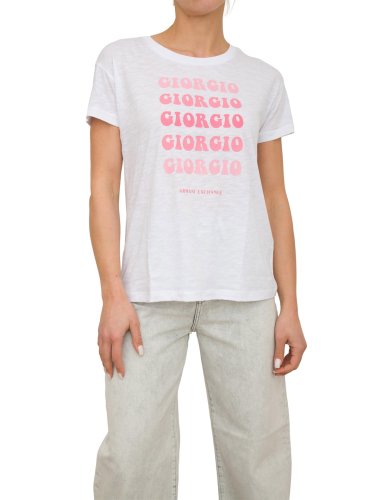 Жіноча футболка  ARMANI EXCHANGE T-SHIRT BIANCO