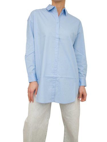 Женская рубашка с длинным рукавом ARMANI EXCHANGE CAMICIA AZZURRO