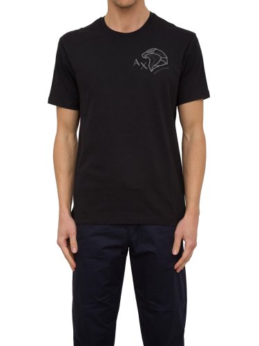 Чоловіча футболка  ARMANI EXCHANGE T-SHIRT NERO