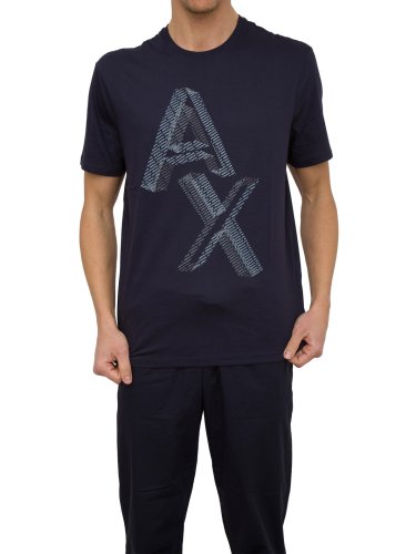 Чоловіча футболка  ARMANI EXCHANGE T-SHIRT BLU