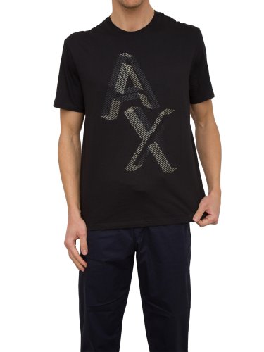 Чоловіча футболка  ARMANI EXCHANGE T-SHIRT NERO